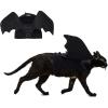 imageRypet Dog Halloween Costume Halloween Bat Wings Pet Costumes for Dogs Cats Halloween Party LargeSmall