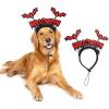 imageRypet Halloween Dog Costume  Text Headband for Medium ampamp Large DogsHalloween