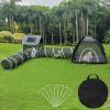 imageRypet Outdoor Cat Tunnel 4in1 Cats Enclosure for IndoorOutdoor Cat Tents for Outside Including 2 Tents and 2 Tunnels for Cats and Other Pets