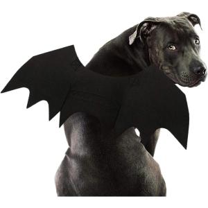 Rypet Cat Bat Costume Halloween Pet Costume Bat Wings Cosplay Dog Costume Cat Costumes for Party XS(Large (Pack of 1))